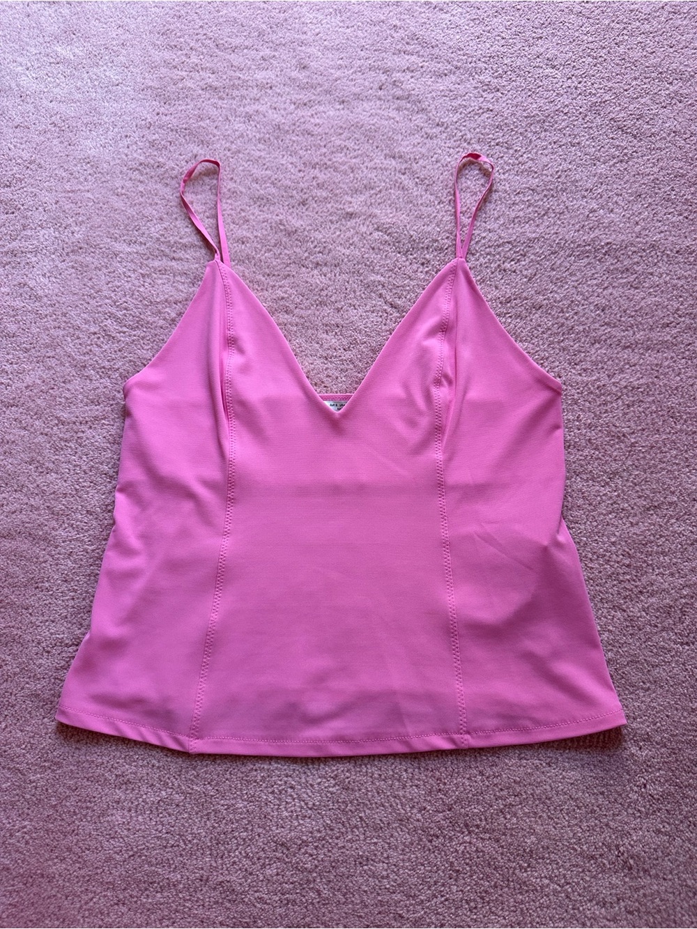Zara hot pink tank top camisole